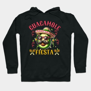 Guacamole Fiesta Cool Avocado Hoodie